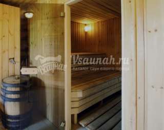 Сауна Банный комплекс в отеле К-Визит Токсово в Санкт-Петербурге